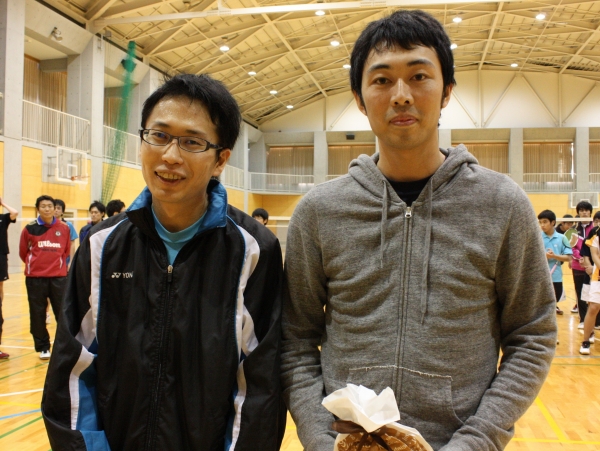 一般の部準優勝の野々山・谷口組