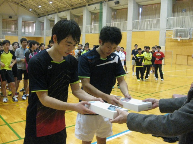 選手権準優勝の大橋・深見組