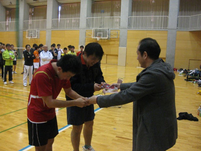 一般の部準優勝の渡邊・永井組